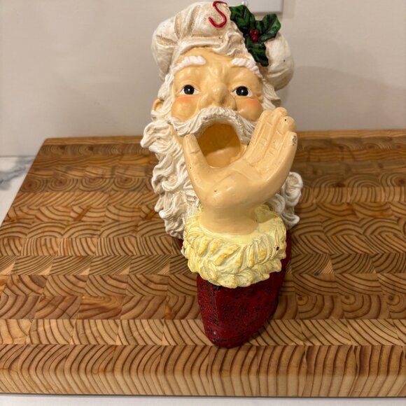 Santa Claus Christmas Bottle Holder Fun Novelty Gift Idea - Picture 3 of 11